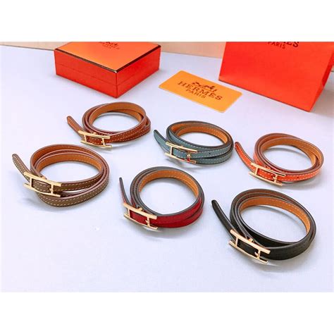 bracciale hermes pelle borchie|Pelle .